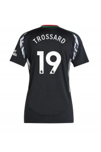 Arsenal Leandro Trossard #19 Fotballdrakt Borte Klær Dame 2024-25 Korte ermer